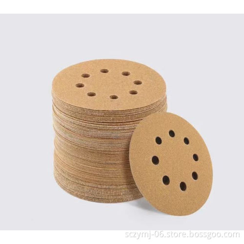 Professional Grade 3M 236U Gold Sanding Discs for Car and Furniture Polish: Abrasive Roll with Hook and Loop or PSA Backing